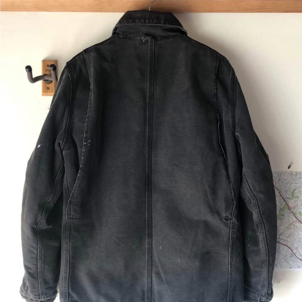 Carhartt Men's Dark Gray Military Jacket - Picture 2 of 2